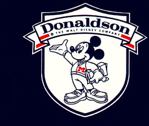 An animated version of the Donaldson logo