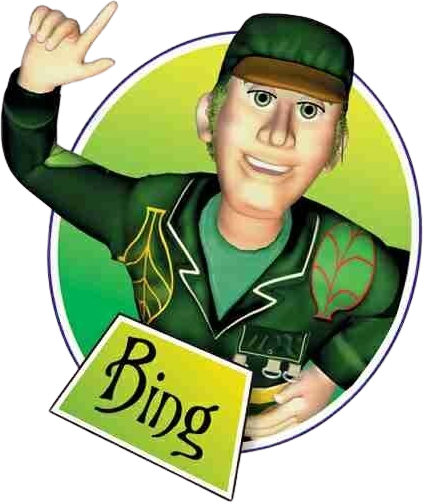 3D render of Bing