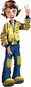 Digital drawing with some clothing as 3D render, but different style