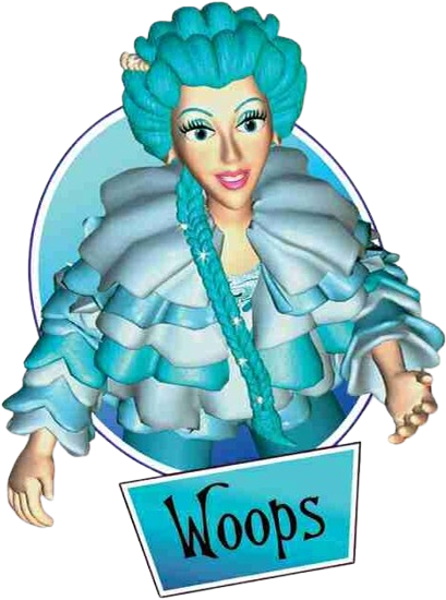 3D render of Woops
