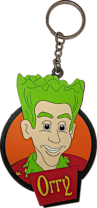 A keychain of Orry.