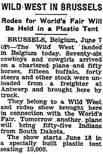 A scan of a newspaper article, transcribed below