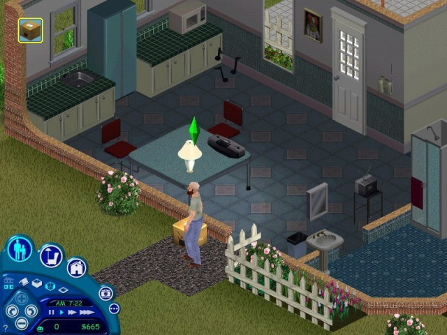 A screenshot of The Sims